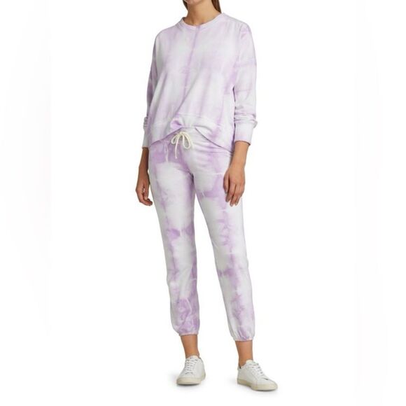 SUNDRY Oversized Tie-Dye Terry Sweatshirt - Picture 5 of 15